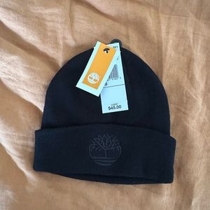 NWT Timberland Black Beanie